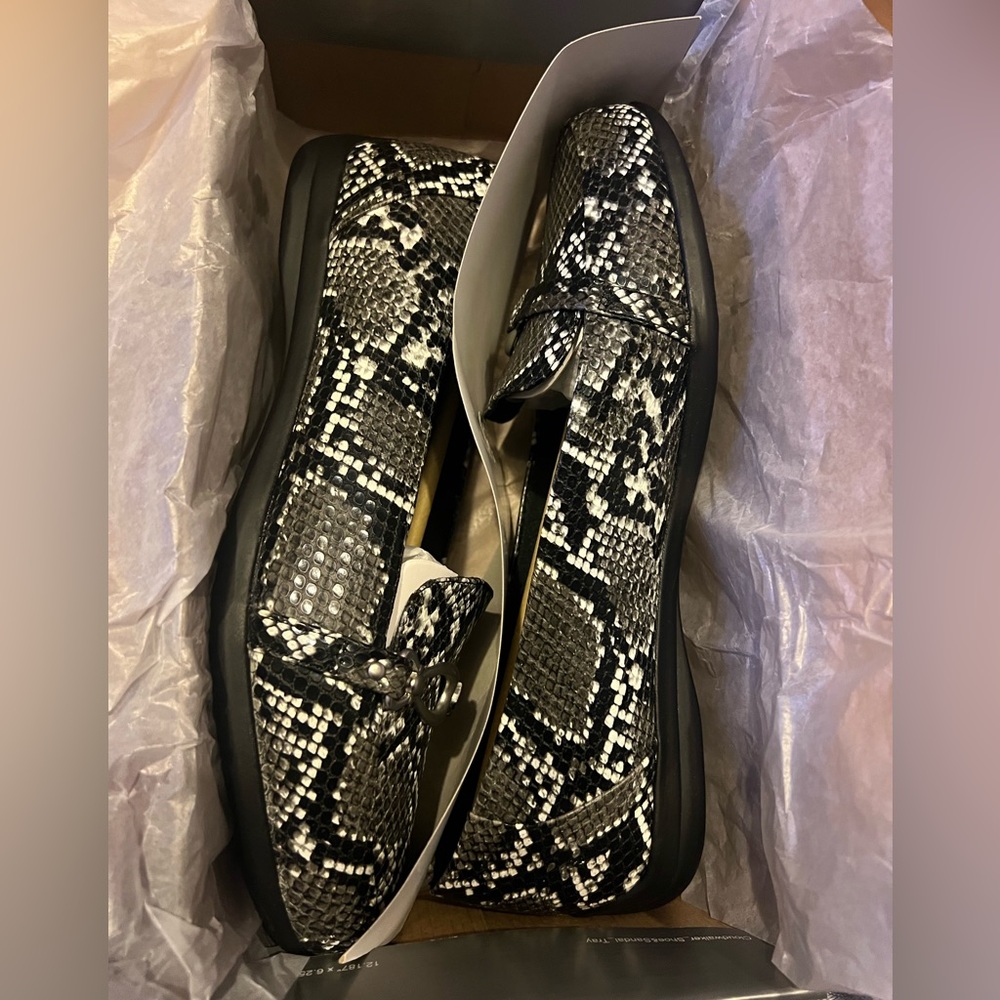 Cloud Walkers By Avenue BLAKELY Slip On Loafer Shoes Wide Width Black